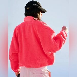 Free People Hit The Slopes jacket. Best hot pink color 💗